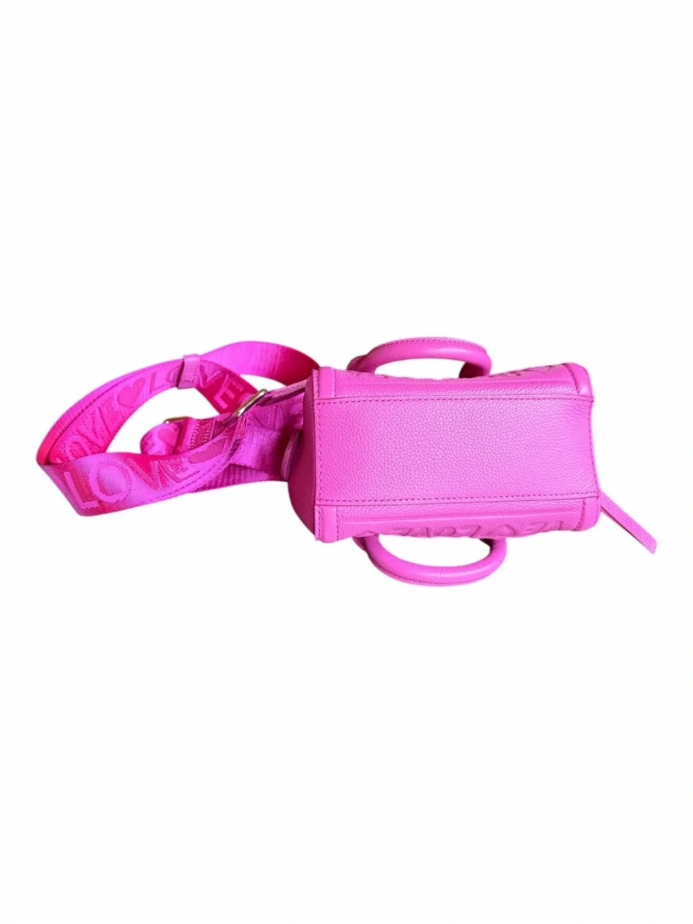 NWOT Brighton Mini‎ Bubblegum Pink Leather Deeply In Love Satchel G090061